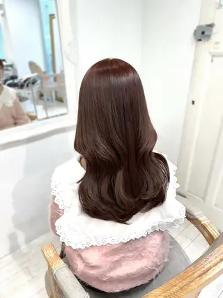 ロング ハルカ/ 表参道/透明感カラーのヘアスタイル