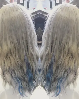 ロング カラー 💓シールエクステ ルミエールのヘアスタイル