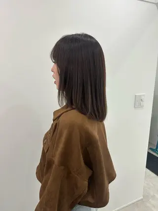 ミディアム カラー ヘアセット/ワンカラ ー💐nao.のヘアスタイル