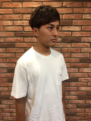 ショート 赤坂barber 古澤慶一郎【モテ髪】のヘアスタイル