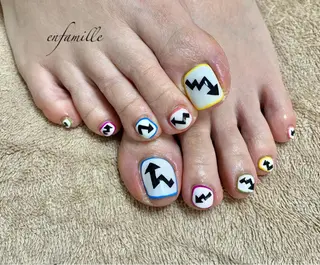 ネイル nail salon en familleのネイルデザイン