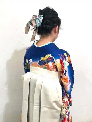 ヘアアレンジ 乳井 悠香のヘアスタイル