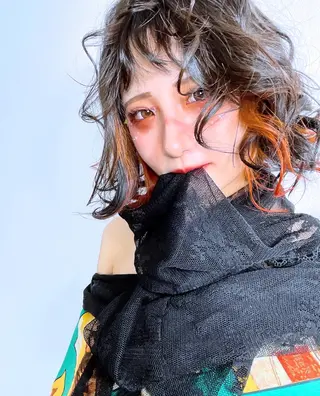 ショート カラー .6-ROGU-neon所属・柿本拓【全席完全個室 ログネオン】のヘアスタイル