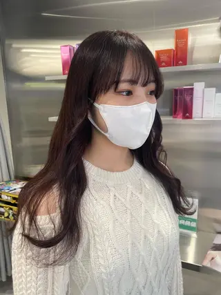 ロング カラー 🧁はるひ/ ZEST八王子🟡のヘアスタイル