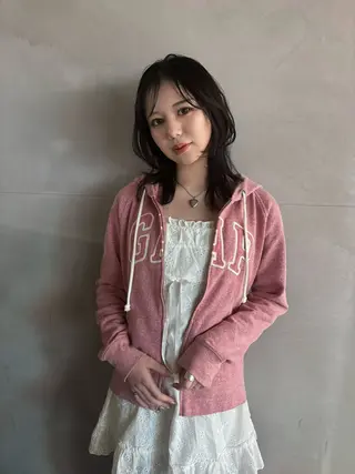 カラー 透明感カラー/set /hana🍀🪽‪のヘアスタイル