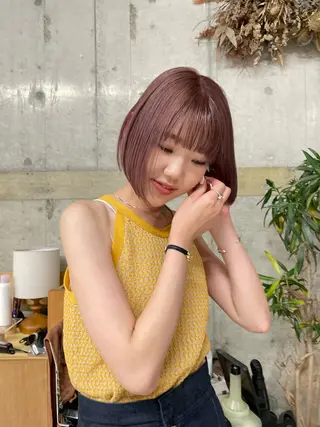 カラー wewe: momoeのヘアスタイル