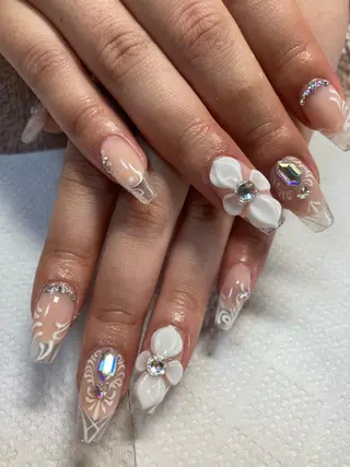 ネイル rukianail 新里のネイルデザイン