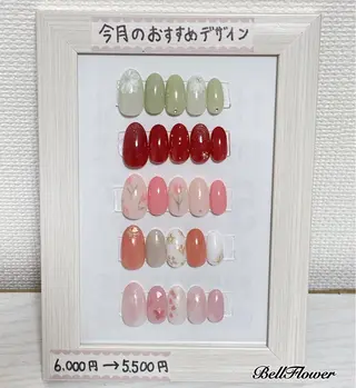 ネイル Bell Flowerのネイルデザイン