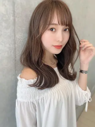 ロング カラー 完全美髪特化 髪質改善/島　悠輔のヘアスタイル