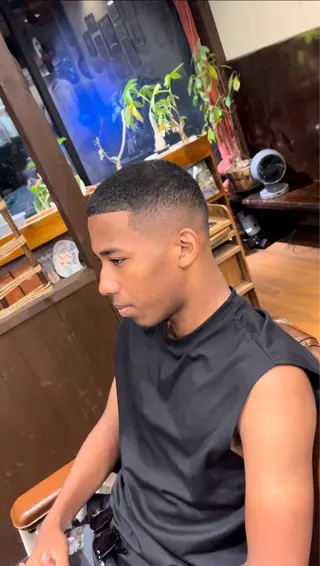 ショート メンズ Smail Hair 大森店所属・安立 玲於のヘアスタイル