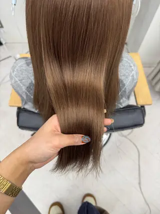 カラー ルイ🪐‪⋆𓈒𓏸 【ボブ/ハイトーン】のヘアスタイル