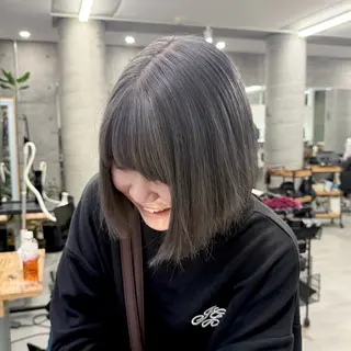 カラー Welring hair salon所属・Runa/大人 かわいいハイトーンのヘアスタイル