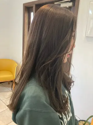 セミロング カラー fille所属・金子 歩実のヘアスタイル