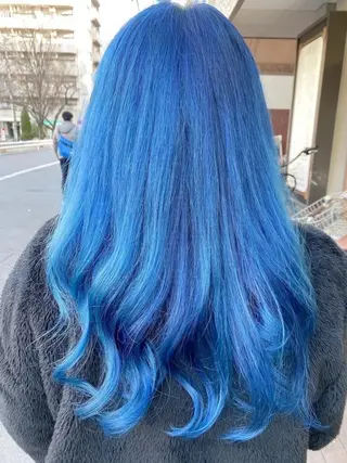 ロング カラー 豊中/メンズ特化 岡田 龍之介のヘアスタイル