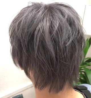 ショート カラー 髪質改善/美髪矯 正ヤマモトハルキのヘアスタイル