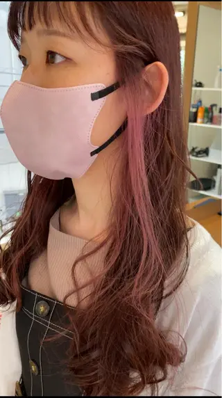 ロング カラー GO TODAY シェアサロン 町田店所属・韓国ヘア🇰🇷 スズキのヘアスタイル