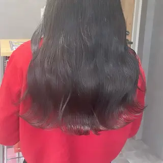 ロング カラー Rui/透明感カラー 暖色/レイヤーカットのヘアスタイル