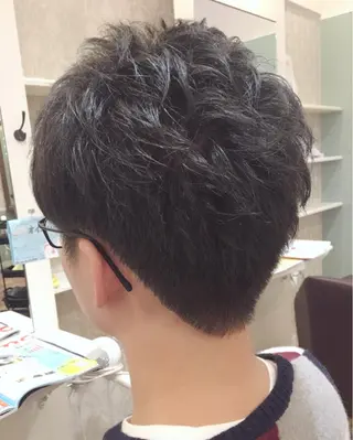ショート メンズ ビーズアモール 豊田店のヘアスタイル