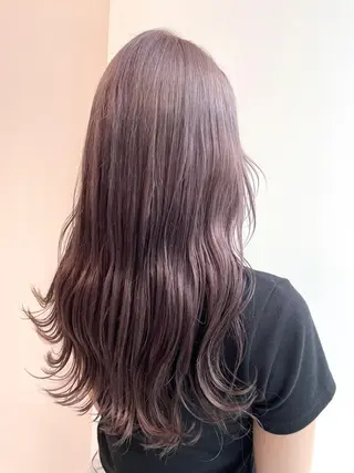 セミロング コトネ🫧 韓国風レイヤーカットのヘアスタイル