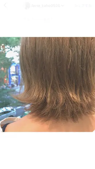 ショート カラー TRENCH 自由が丘所属・TRENCH　相澤 果歩のヘアスタイル