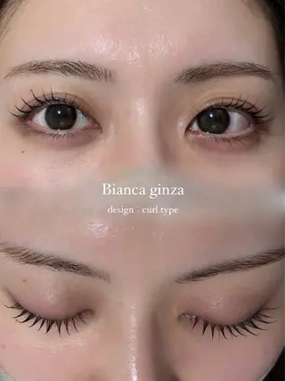 マツエク・マツパ Bianca 銀座 Sakuraiのマツエク・マツパデザイン