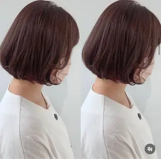 カラー 🎀すず🎀 白楽駅・神奈川大学のヘアスタイル