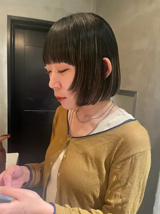 ショート カラー オタク特化🎀 顔まわり🎀ゆうなのヘアスタイル