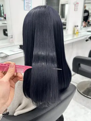 カラー 大人っぽ韓国ヘア 艶髪🤍yuma🤍のヘアスタイル