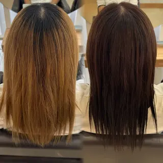 セミロング Agu hair 粉河のヘアスタイル