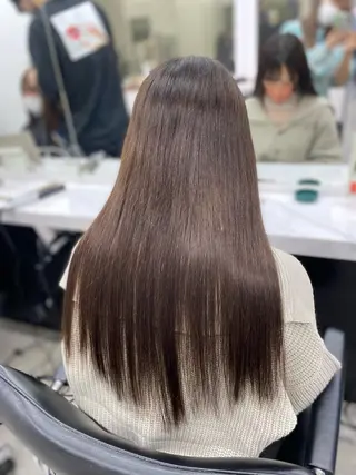 ロング プルエクステ/カラー ⭐️KIR̋Aのヘアスタイル