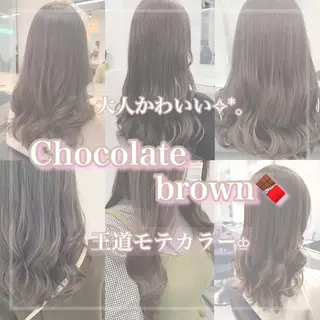 ロング カラー ヘアアレンジ eyelist ayaka🍨のマツエク・マツパデザイン