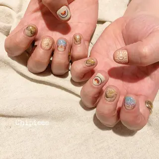 ネイル revia所属・ERI Nailistのネイルデザイン