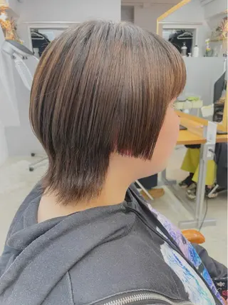 ショート 藤本 静香のヘアスタイル