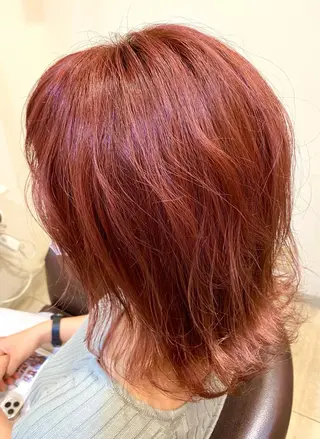 ミディアム カラー アンプヘアー  西京極店所属・unpeuhair/ 宮岡　光希のその他イメージ