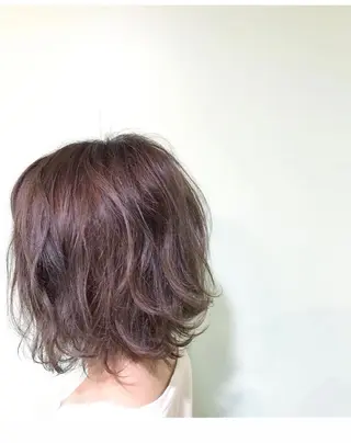 ショート パーマ AUBEHAIRpeony所属・山形酸性ストレート 古川✂︎のヘアスタイル