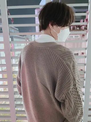 ショート カラー ヘアアレンジ メンズ メンズZina代表 田端 麗治のヘアスタイル