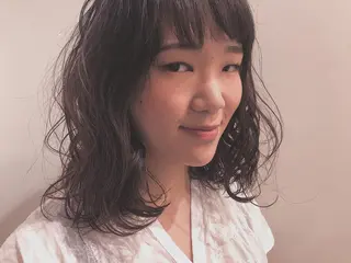 セミロング カラー ヘアアレンジ 土屋かすみ✁︎. ꙳ 姫カットのヘアスタイル