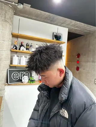 ショート メンズ era本店所属・笹尾 陸/era本店 メンズ短髪系美容師のヘアスタイル