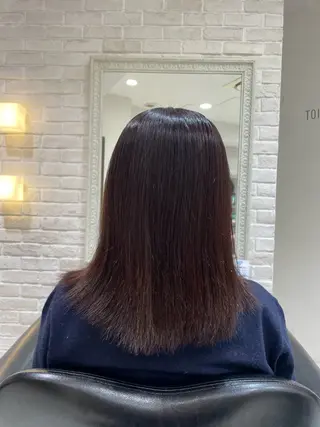 カラー 🩵RIKO🩵 透明感カラー🫧のヘアスタイル
