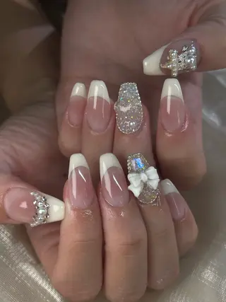 ネイル 長さ出し専門 nynaのネイルデザイン