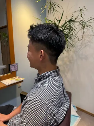 メンズ Revie  hair所属・福田ひより🐥 ブリーチ/レイヤーのヘアスタイル
