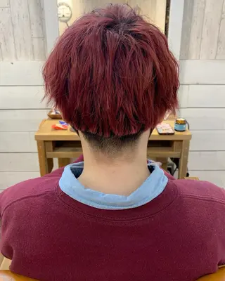 ショート カラー ダブルカラー　/ インナーカラーMiiのヘアスタイル