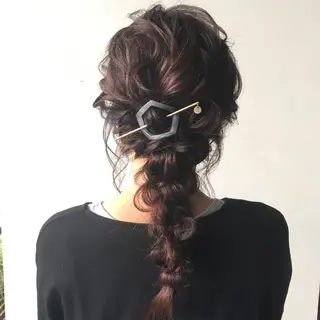 ロング ヘアアレンジ Rarely  beautyのヘアスタイル