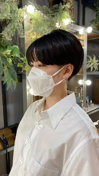 ショート 菊地 紗矢のヘアスタイル