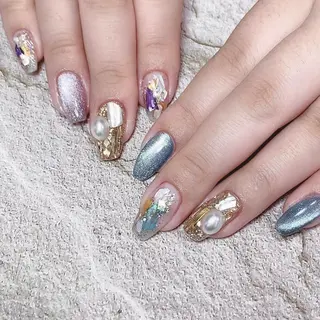 ネイル atelier NOEMA.所属・yulica 【パラジェル取扱店】のネイルデザイン