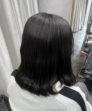 ミディアム カラー 透明感カラー/パーマ 🌀アオノのヘアスタイル