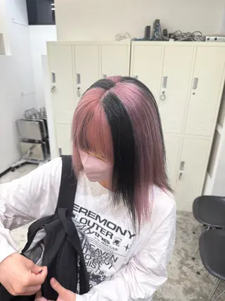 セミロング カラー ✨ハイトーンカラー✨ /⭐︎Yudai⭐︎のヘアスタイル