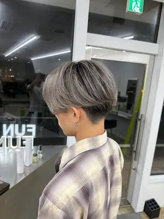 ショート 柏/メンズパーマ/ ナチュラル/颯寿のヘアスタイル