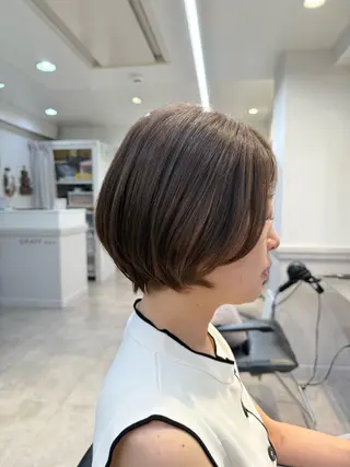 ショート an🦋ショートボブ /ショート【銀座】のヘアスタイル