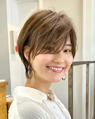 ショート ioe 茶屋町のヘアスタイル